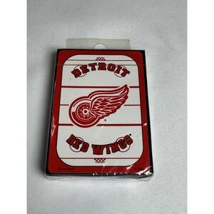 Detroit Redwings Team Playing Card Deck Official NHL Product